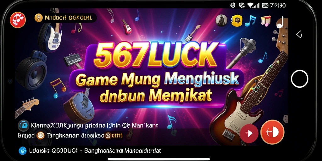 Tampilan gameplay 567LUCK yang menarik dan interaktif.