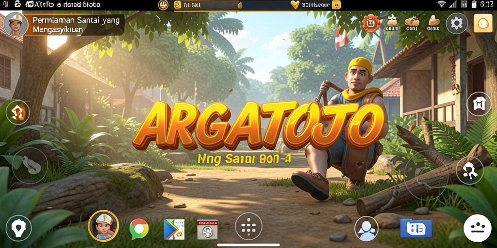 Tampilan gameplay ARGATOTO yang menarik dan mengasyikkan