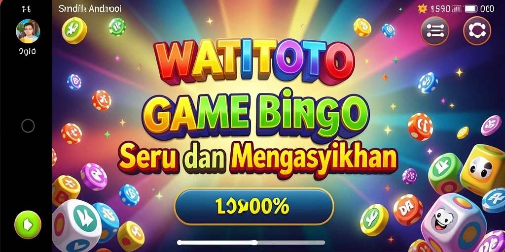 Tampilan gameplay WATITOTO dengan fitur Bingo yang menarik.